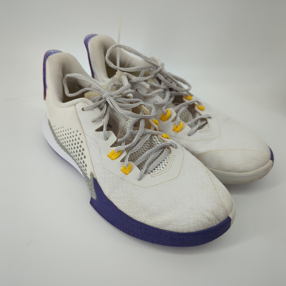 Nike Kobe Mamba Fury Lakers Home Court Size 8.5 Mens Shoes Basketball